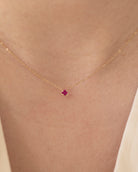 birthstone necklace
