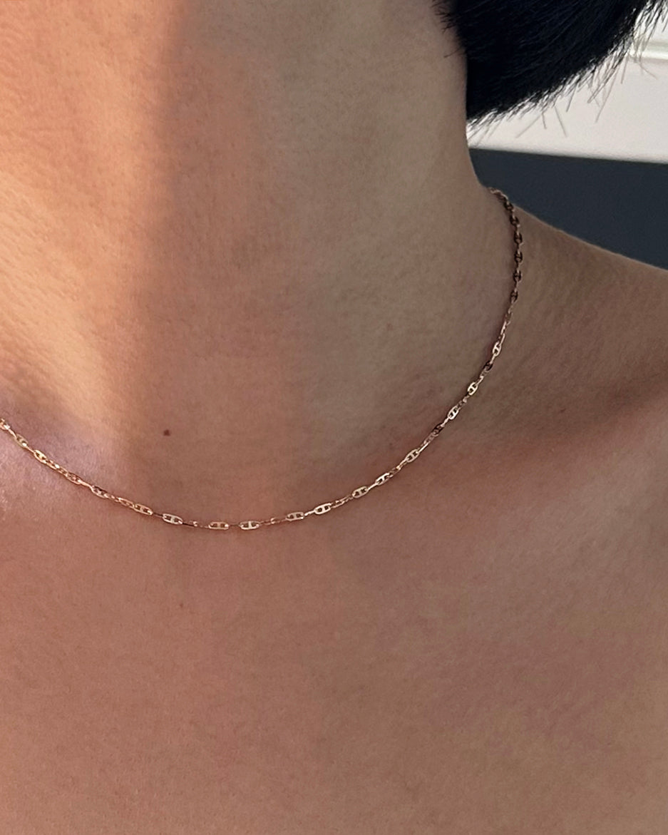 anchor chain necklace