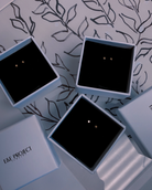Lightest cute small cube earrings.