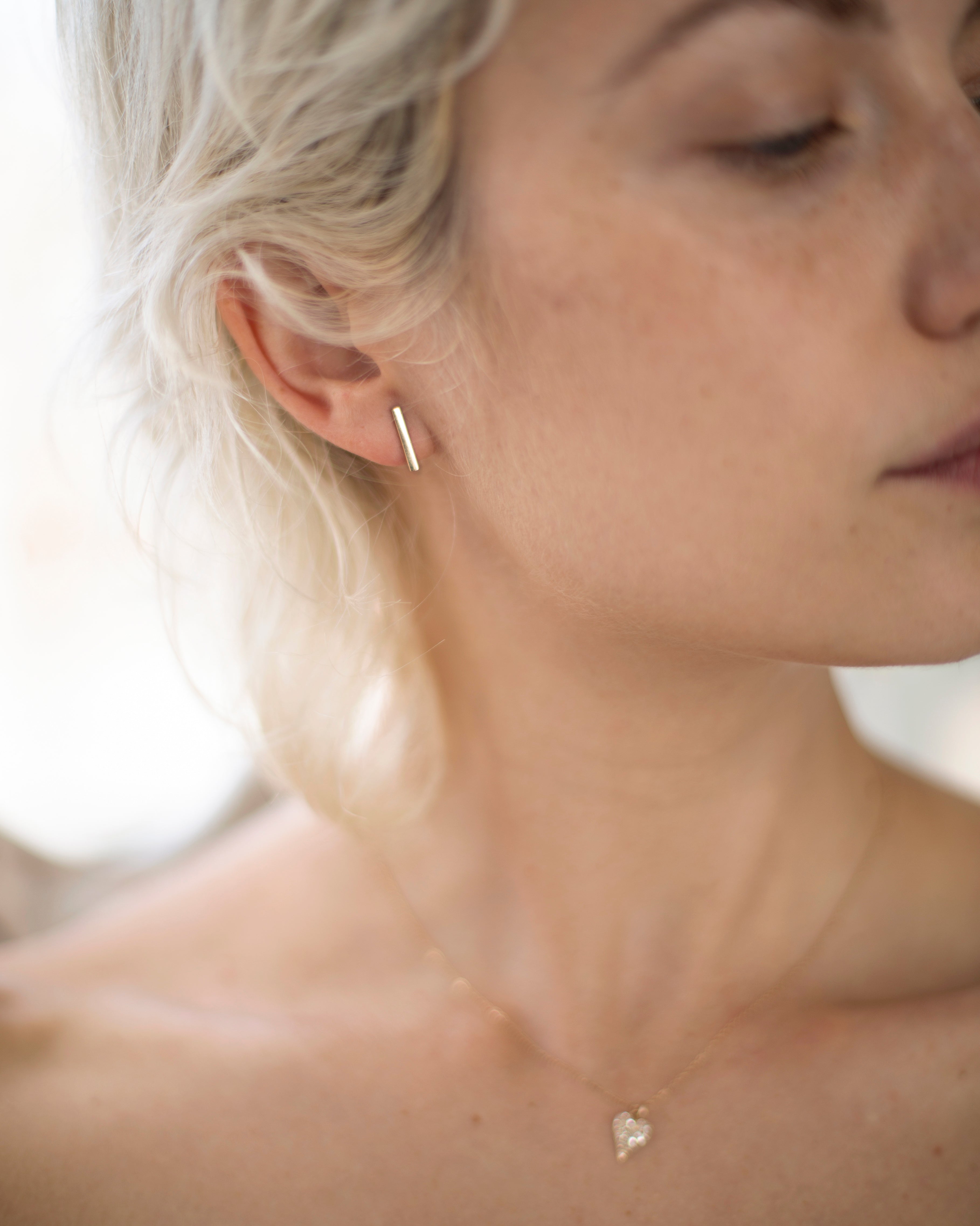 Minimal Bar Earrings