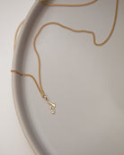 Simple monogram necklace