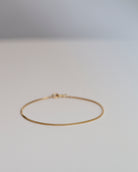 Perfect for adding a shine to your outfit.
Simple and delicate bracelet - Perfect for stacking; Layering or even alone.