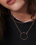 Chunk paperclip Chain Necklace 