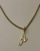 Initial necklace A
