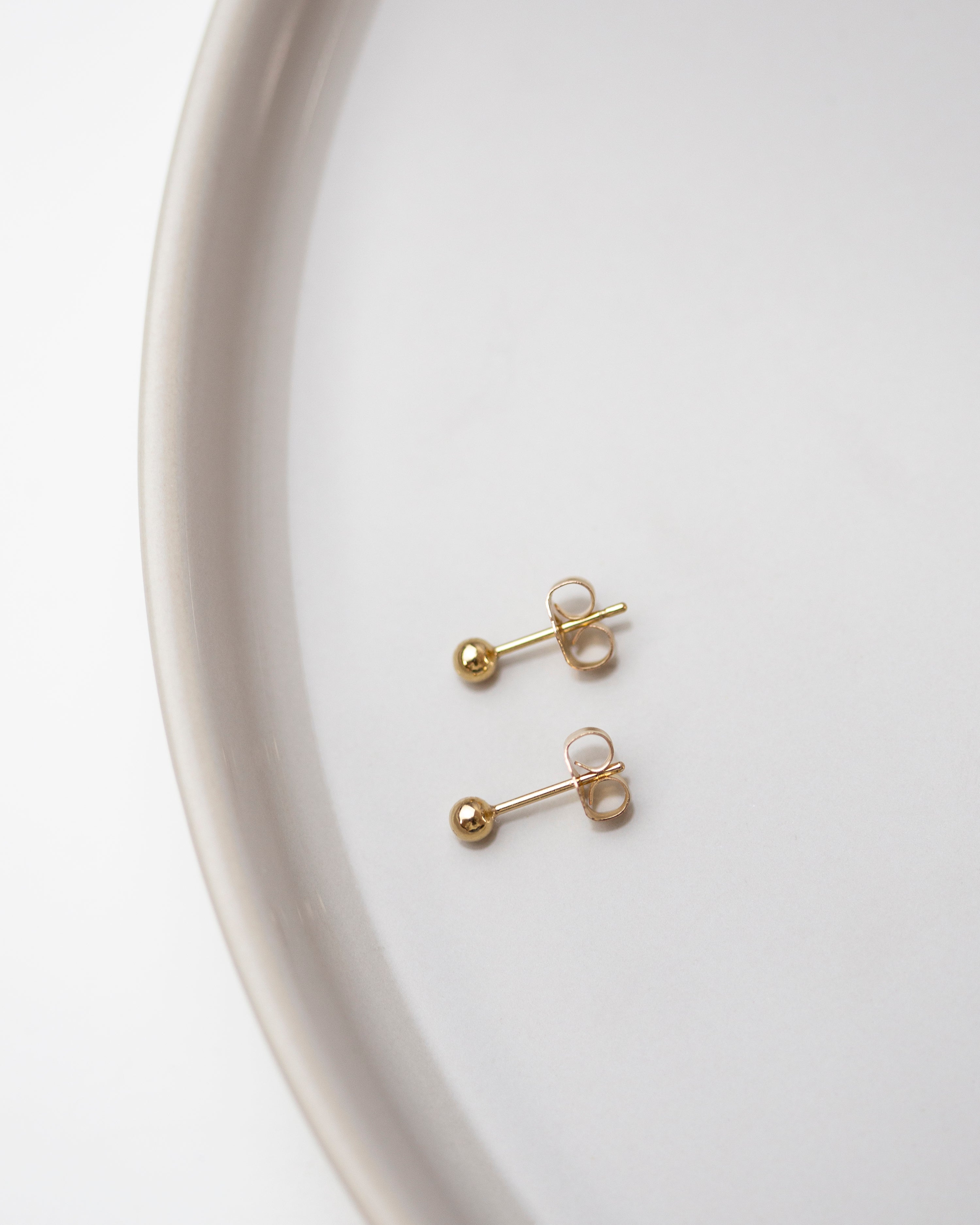 simple stud earrings