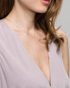 Must have in your jewelry necklace collection!
This bar chain Y lariat necklace goes perfect
with every outfit, dress up or down.