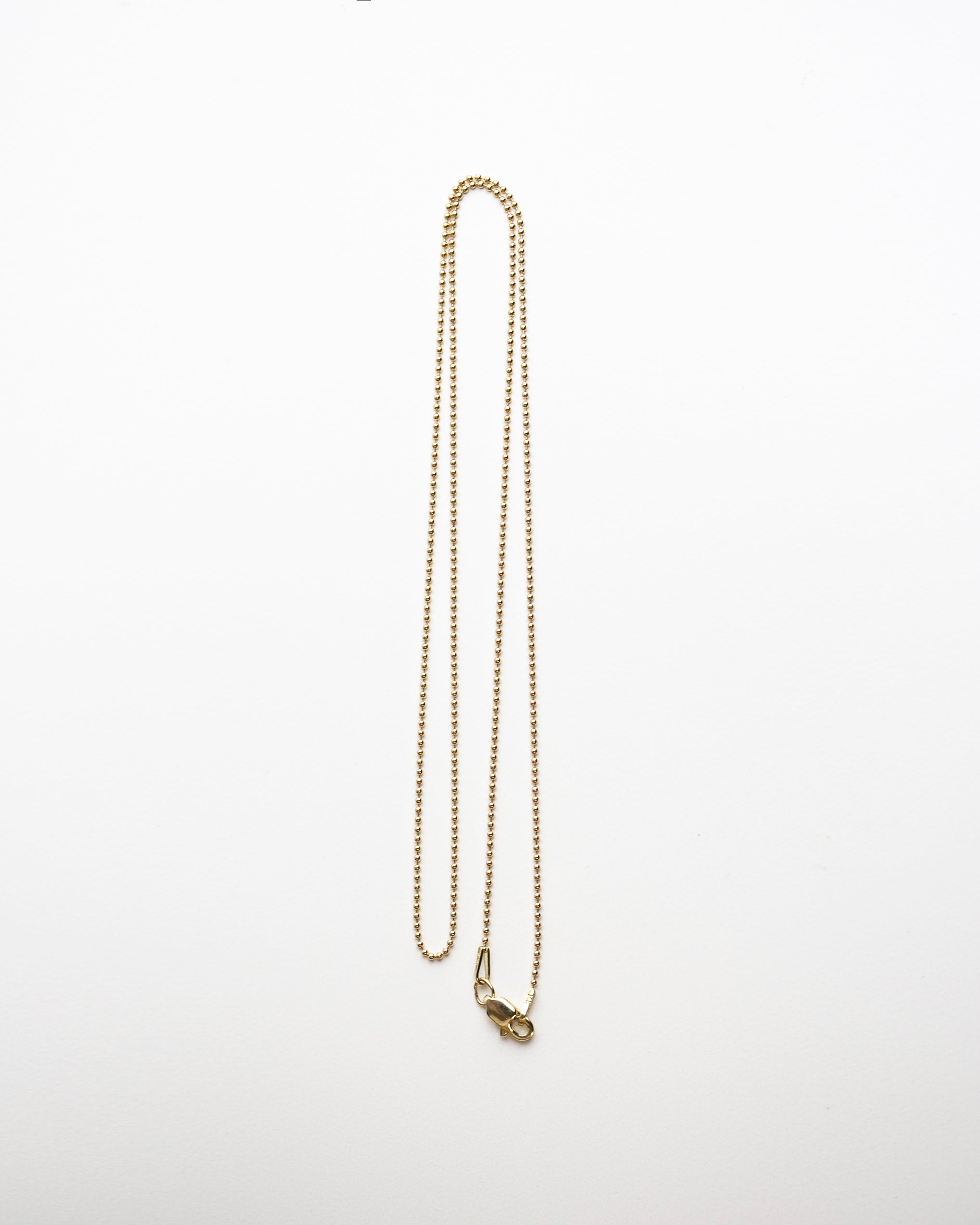 gold bead necklace