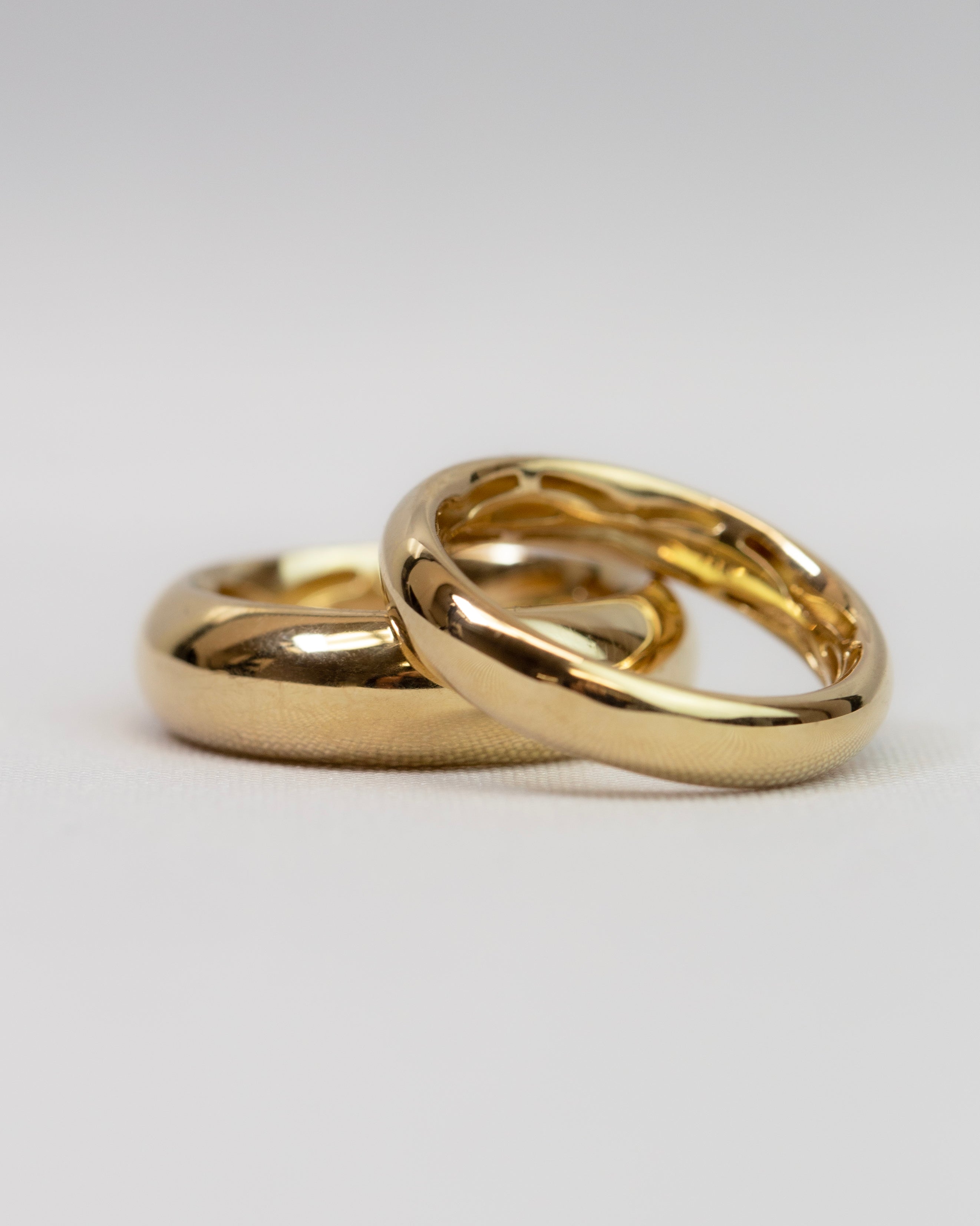 bold gold rings