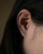 bow stud earrings