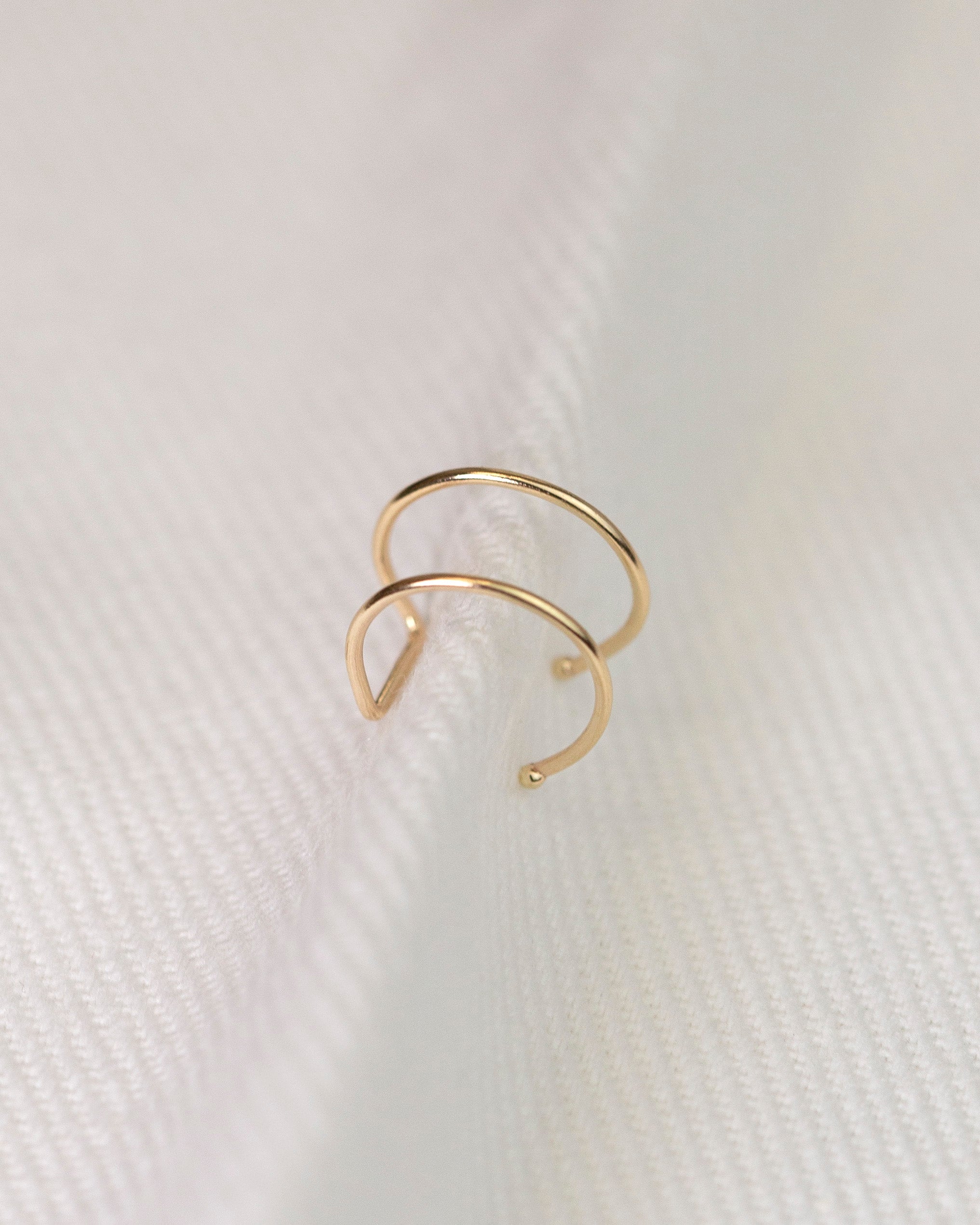 gold cuff earring