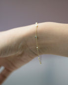 diamond by yard bracelet details 