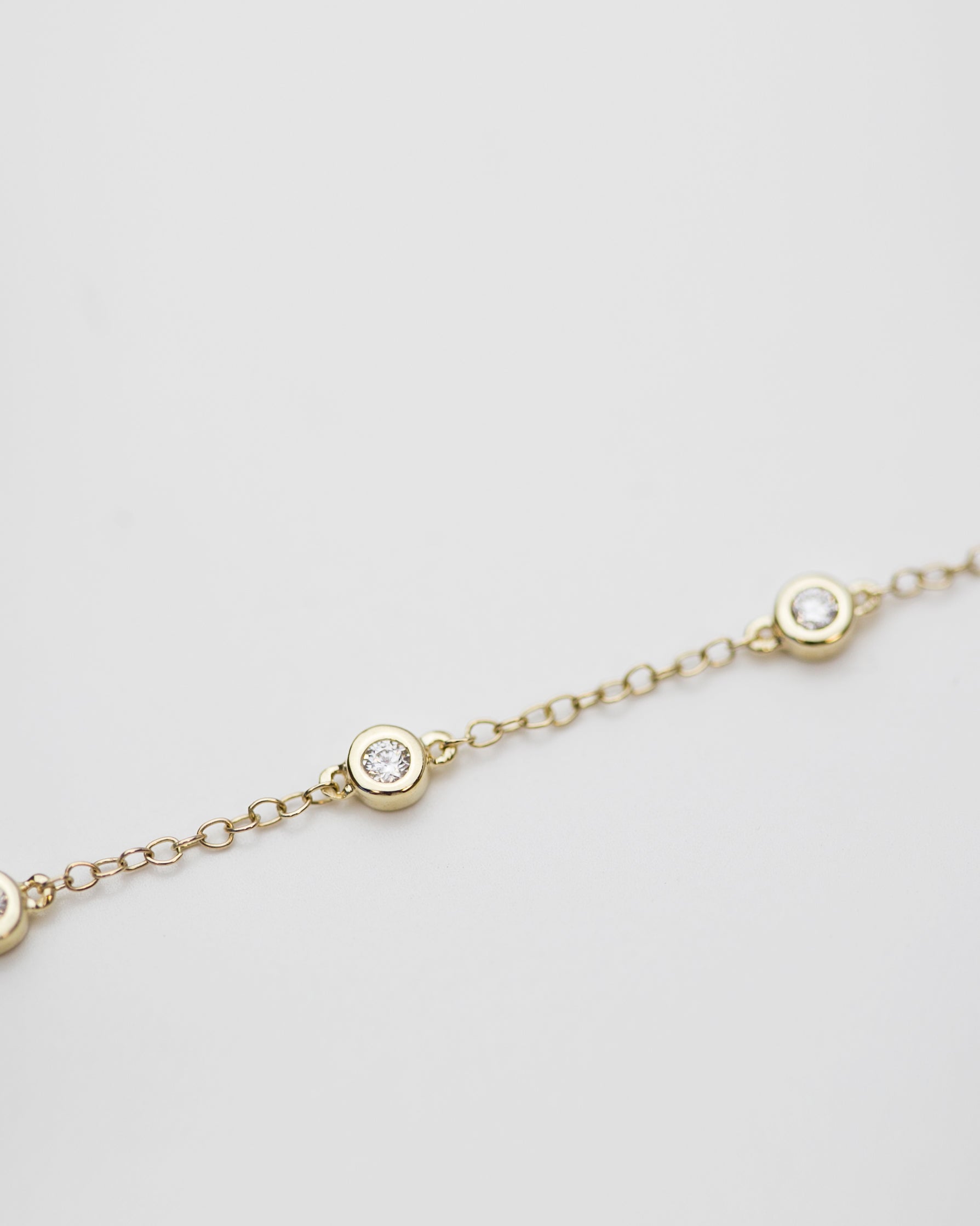 diamond by yard bracelet details 