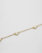 diamond by yard bracelet details 