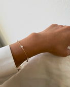 Perfect for everyday and layering!
Simple and delicate bracelet - Perfect for Stacking; Layering or even alone. bridal wedding bracelet