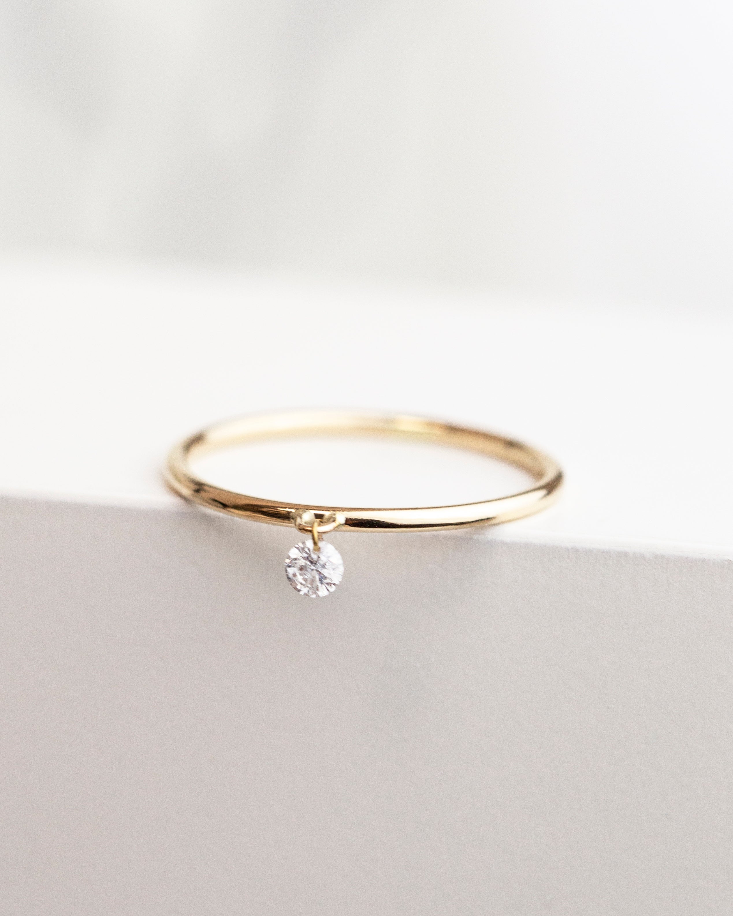 small diamond ring