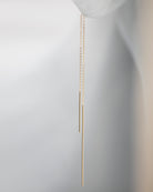 long threader earrings